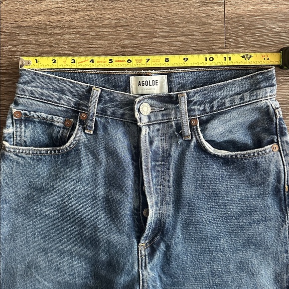 Agolde 90s pinch waist jeans size 24 - Picture 7 of 7